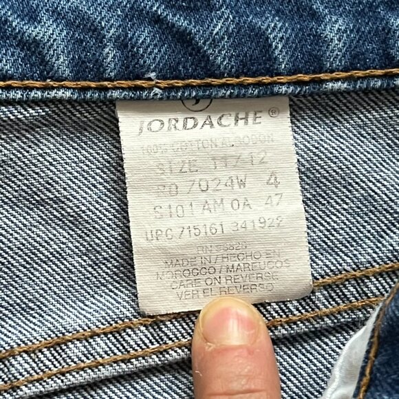 VINTAGE Jordache High-Rise Blue Tapered Jeans - Picture 5 of 16